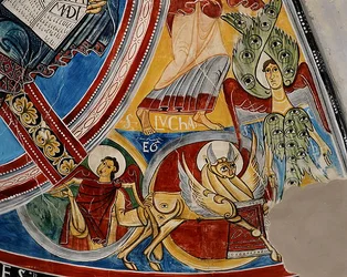 Evangelical Symbol of St. Luke, Copy of 12th Century Original