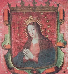 The original banner of Hernan Cortes