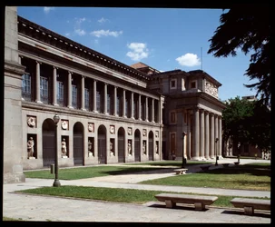 View of the Prado museum