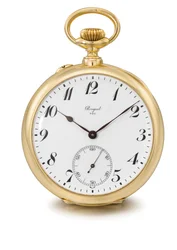 Openface keyless one minute tourbillon watch, Breguet no. 986