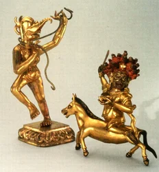 Makaravakitra and Sridevi