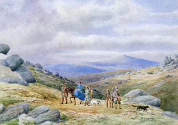 A Shooting Party in the Highlands, 1868