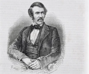 David Livingstone, engraved by S. Pannemaker