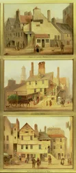 Foot of Leith Wynd, Cowgate Port and Foot of Candle Maker Row, detail from Edinburgh: Nine Views of the Old Town