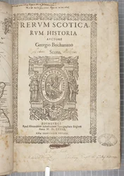 Title Page of Rerum Scoticarum Historia