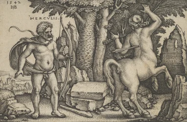 Hercules Killing Nessus, from The Labors of Hercules