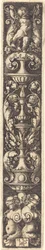 Ornament with Two Women Blindfolded