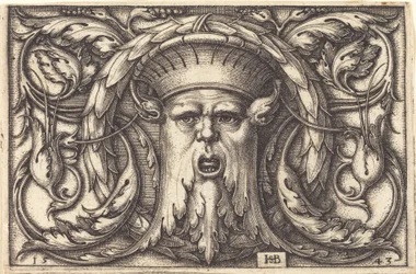 Ornament with a Mask