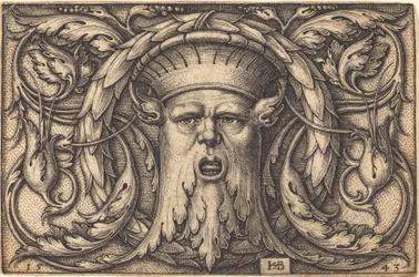 Ornament with a Mask