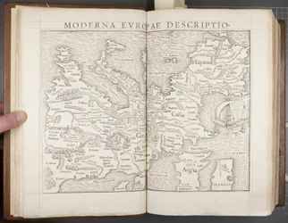 Europe, from Cosmographia, 1544