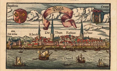 Riga from the Cosmographia