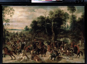 Cavalry Attack, c.1615