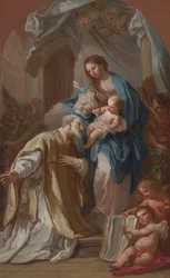 The Madonna Appearing to St. Philip Neri