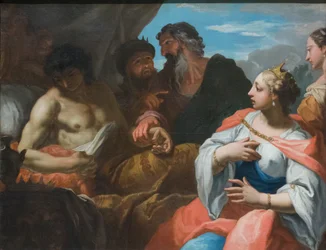 Antiochus Visited by the Doctor in the Presence of Seleucus and Stratonice