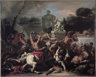 Battle Between Lapiths and Centaurs