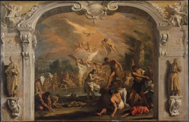 The Baptism of Christ, c.1713-14