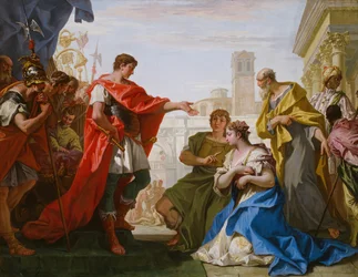 The Continence of Scipio, c. 1706