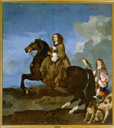 Christina of Sweden on Horseback