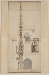 Project of May of the Gobelins permanent (recto)