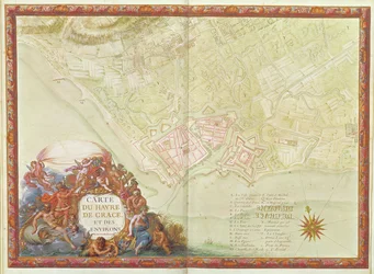 Plan of Le Havre, from the 