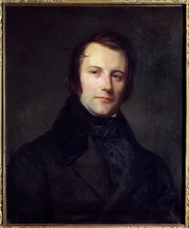 Portrait of Edgar Quinet (1803-1875) deputed in 1848
