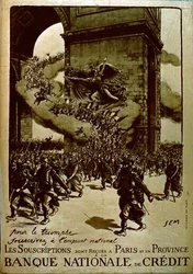 Poster for the French National Loan during the First World War