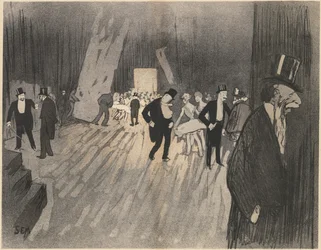 Backstage of the Ballet