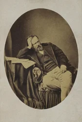 Portrait of Aleksandr Ivanovich Herzen, c. 1861
