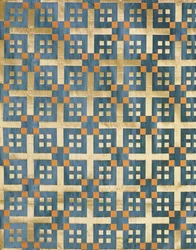 Olovyanishnikov Manufactory Half-Silk Satin, Early 20th Century