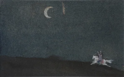 Illustration to The Tale of the Dead Princess and the Seven Knights