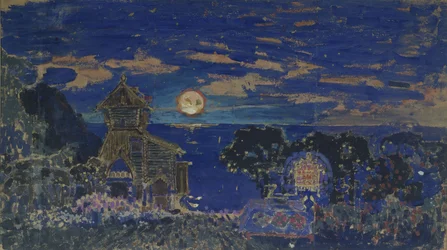 Stage Design for the Opera Kashchey the Deathless by N. Rimsky-Korsakov, 1902