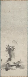 Haboku, Splashed Ink Landscape, 1400s-early 1500s century