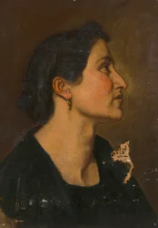 Woman in Profile