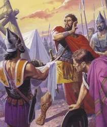 Hannibal discovers the grisly fate of his brother Hasdrubal