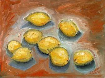 Bright Yellow Lemons