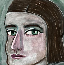 Enigmatic Green Eyes