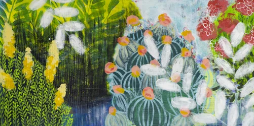 Bright Garden Blooms