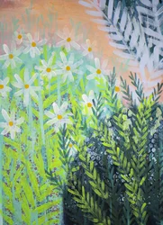 Vibrant Daisy Garden
