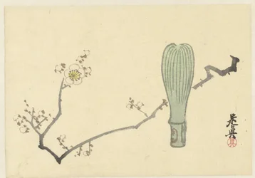 Plum Blossom and a Tea Whisk