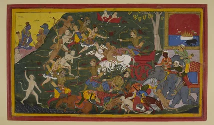 Lakshmana Kills Indrajit; Rama and Allies Await