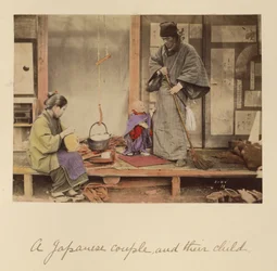 A Japanese Couple and Their Child