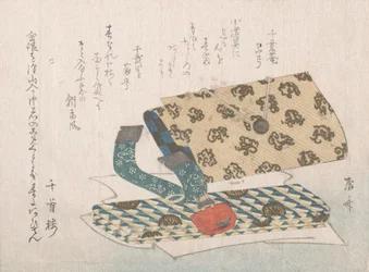 Pocketbook with Its Fittings, 19th Century