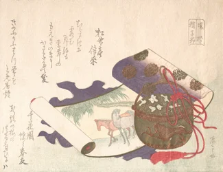 Scroll Painting of Horse