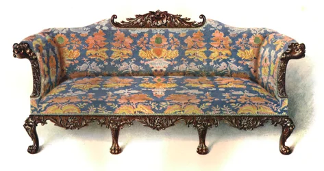 Mahogany Sofa