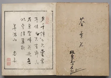 Leaf from Album of Actor Portraits