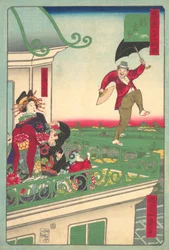 Shin Yoshiwara: The New Yoshiwara, ca. 1875