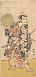 Kabuki Actor Ichikawa Danjuro V, 1774