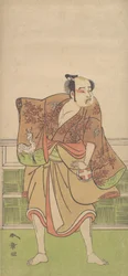 Otani Hiroemon in the Role of Gokumon no Shobei