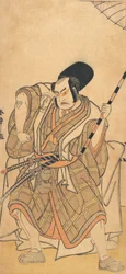 The Actor Nakamura Sukegoro II as a Samurai Disguised as a Shicho or Attendant