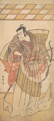 The First Nakamura Nakazo as a Man of High Rank Attired in Naga-Bakama, ca. 1781